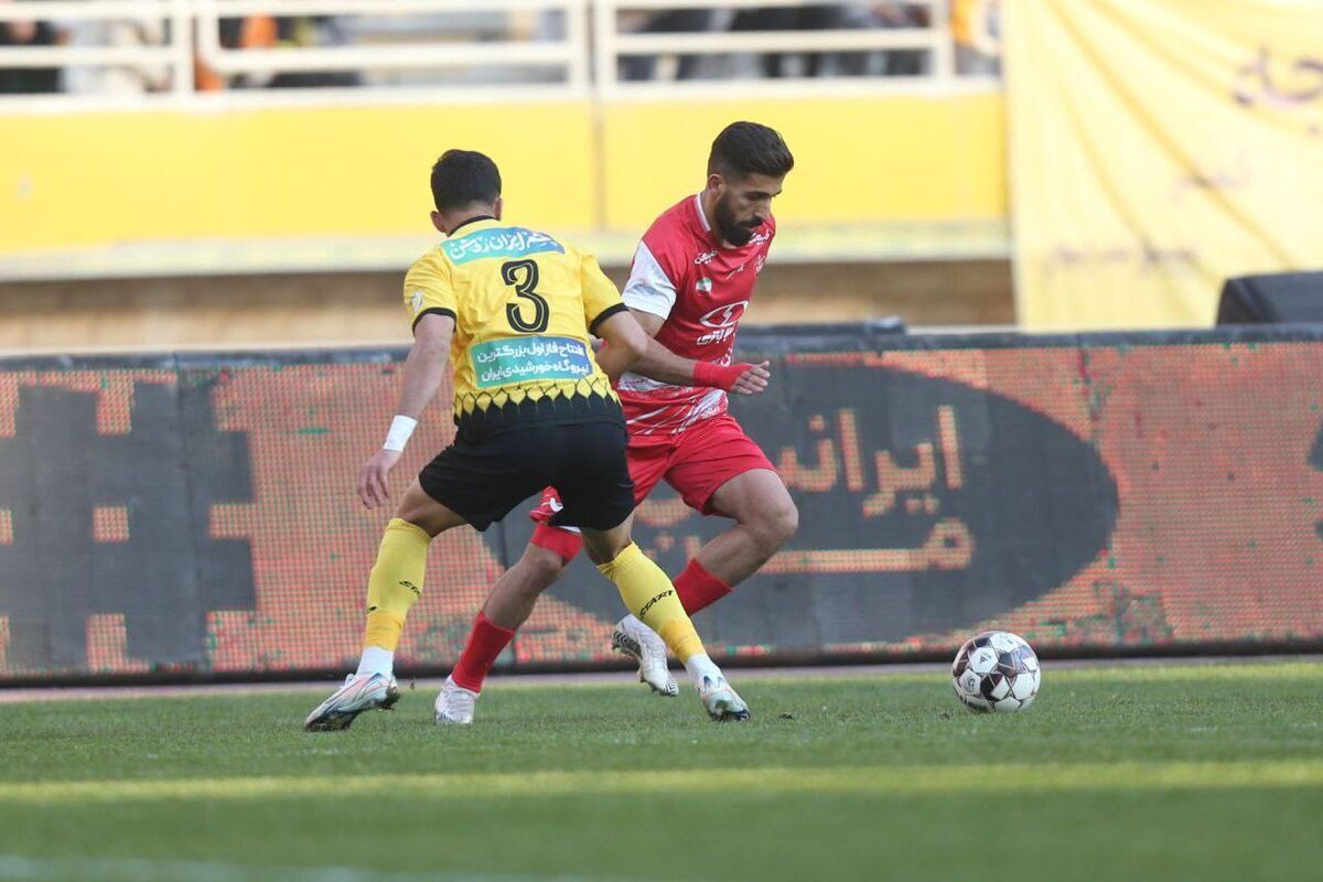 سپاهان با ۵ مصدوم مقابل پرسپولیس